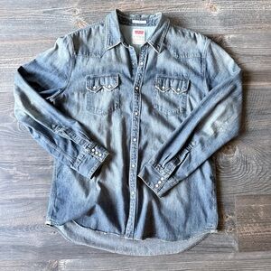 Levi's Denim Western Shirt - Men’s XXL